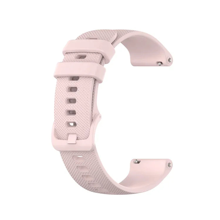 20mm Checkered Silicone Strap, For Samsung Galaxy Watch Active 40mm, For Samsung Galaxy Watch 42mm, For Samsung Galaxy Gear Sport, For Samsung Gear S2 Classic