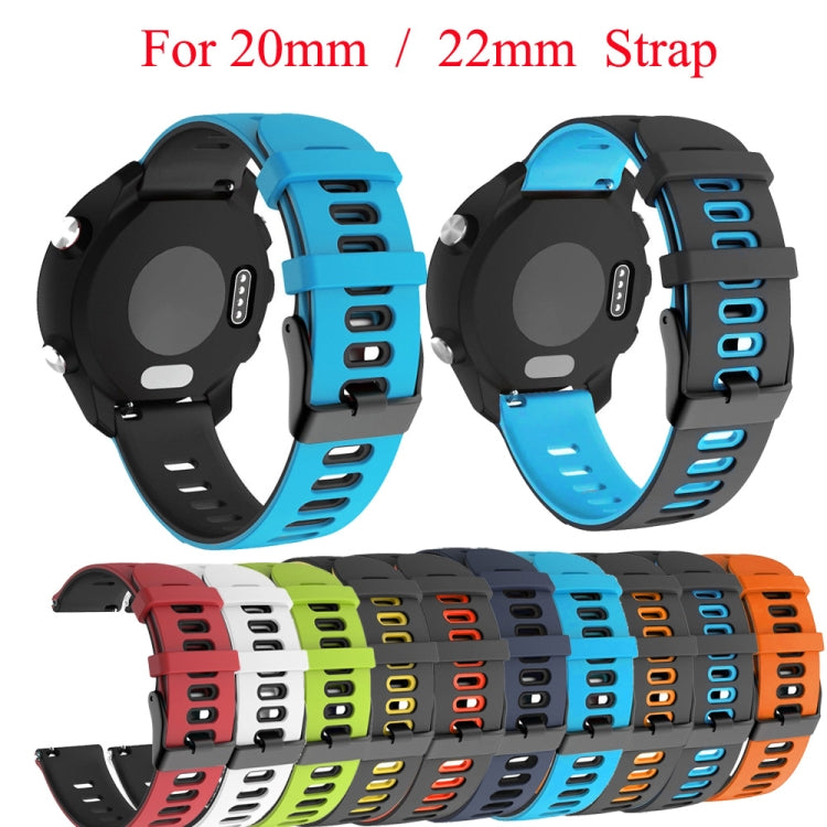 22mm Mixed-Color Silicone Strap, For Huawei Watch GT Runner, For Huawei Watch GT3 46mm