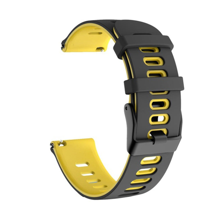 20mm Mixed-Color Silicone Strap, For Samsung Galaxy Watch Active 2 44mm, For Samsung Galaxy watch Active 40mm