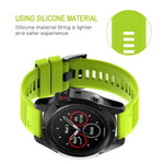 20mm Silicone Watch Strap, For Garmin Instinct 2S, For Garmin Fenix 7s, For Garmin Descent Mk2S