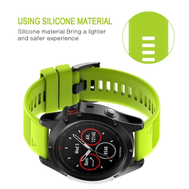 20mm Silicone Watch Strap, For Garmin Instinct 2S, For Garmin Fenix 7s, For Garmin Descent Mk2S