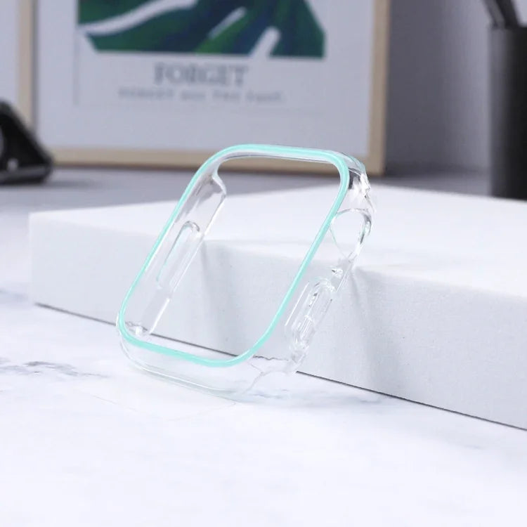 Luminous Hollow Colorful PC Watch Case, For Apple Watch Series 9 / 8 / 7 45mm, For Apple Watch Series 6/5/4/SE 44mm, For Apple Watch Series 3/2/1 42mm, For Apple Watch Series 9 / 8 / 7 41mm, For For Apple Watch Series 6/5/4/SE 40mm                     ...