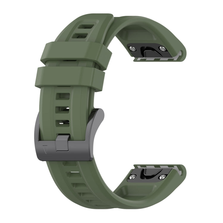 20mm Silicone Solid Color Watch Band, For Garmin Instinct 2S, For Garmin Fenix 6S, For Garmin Fenix 6S Pro