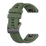 20mm Silicone Solid Color Watch Band, For Garmin Fenix 5S, For Garmin Fenix 5S Plus