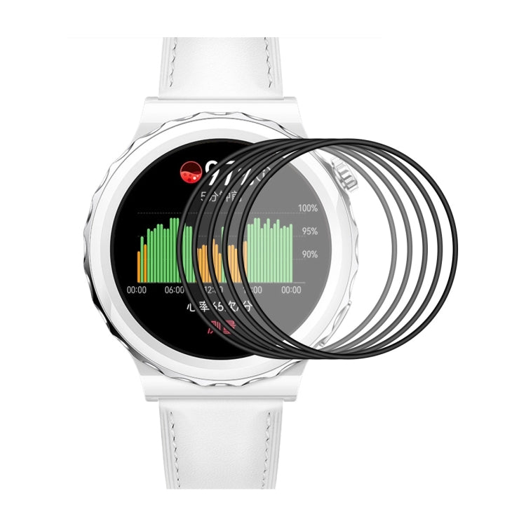For Huawei Watch GT 3 Pro 43mm ENKAY 3D Full Coverage Soft PC Edge + PMMA HD Screen Watch Film, For Huawei Watch GT 3 Pro 43mm (1 PC), For Huawei Watch GT 3 Pro 43mm (2 PCS), For Huawei Watch GT 3 Pro 43mm (5 PCS), For Huawei Watch GT 3 Pro 43mm (10 PCS)