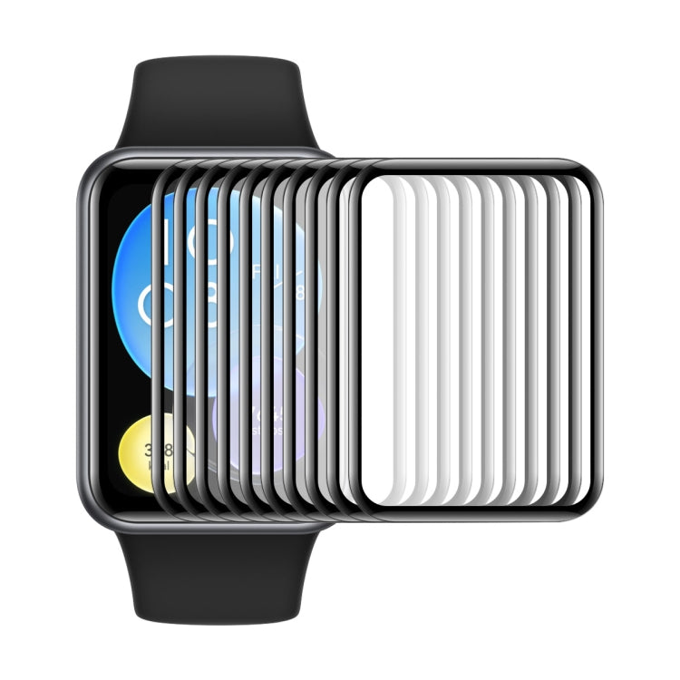 For Huawei Watch Fit 2 ENKAY Hat-Prince 3D Full Coverage Soft PC Edge + PMMA HD Screen Protector Film, 1 PC, 2 PCS, 5 PCS, 10 PCS