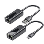 1000Mbps RJ45 Network Card USB Ethernet Adapter, USB 3.0, Type-C
