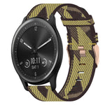 20mm Nylon Woven Watch Band, For Garmin Garminmove Style, For Garmin Vivomove, For Garmin Vivomove HR Sport, For Garmin Vivoactive 3, For Garmin Vivoactive3 Music, For Garmin Forerunner 245