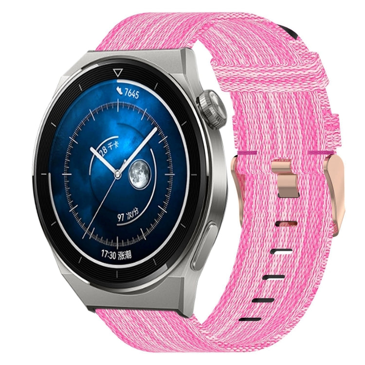 22mm Nylon Woven Watch Band, For Huawei Watch GT3 Pro 46mm, For Huawei Watch GT3 46mm, For Huawei Watch GT Runner, For Huawei Watch 3, For Huawei Watch 3 Pro, For Huawei GT2 Pro