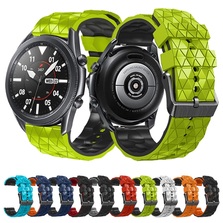 22mm Football Pattern Two-Color Silicone Strap, For Amazfit 2 Stratos, For  Amazfit Z