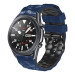 22mm Football Pattern Two-Color Silicone Strap, For Amazfit 2 Stratos, For  Amazfit Z