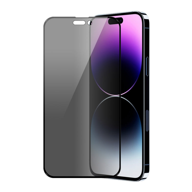 ENKAY 28 Degree Anti-peeping Tempered Glass Film for iPhone 14 Pro Max, For iPhone 14 Pro Max (1 PC), For iPhone 14 Pro Max (2 PCS), For iPhone 14 Pro Max (5 PCS)