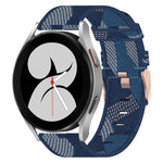20mm Nylon Woven Watch Band, For Samsung Galaxy Watch5 40mm, For Samsung Galaxy Watch5 44mm, For Samsung Galaxy Watch5 Pro 45mm, For Samsung Galaxy Watch4 40mm, For Samsung Galaxy Watch4 44mm, For Samsung Galaxy Watch4 Classic 46mm