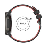 20mm Checkered Two-Color Silicone Watch Band, For Amazfit GTS, For Amazfit BIP