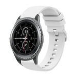 20mm Solid Color Soft Silicone Watch Band, For Samsung Gear S2 Classic, For Samsung Galaxy Watch Active 2 40mm