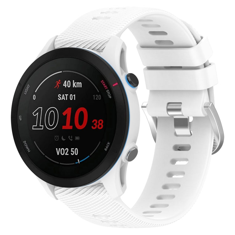 22mm Solid Color Soft Silicone Watch Band, For Samsung Galaxy Watch3 45mm, For Samsung Galaxy Watch 46mm, For Samsung Gear S3 Classic, For Samsung Gear S3 Frontier