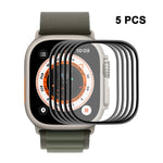 ENKAY 3D Soft PC Edge PMMA Screen Film For Apple Watch Ultra / Ultra 2 / Ultra 3 49mm, 1 PCS, 2 PCS, 5 PCS, 10 PCS