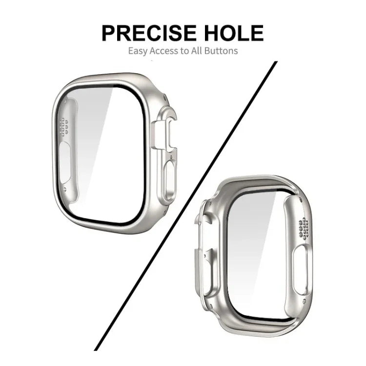 For Apple Watch Ultra 3 / 2 / 1 49mm ENKAY PC Frame 9H Tempered Glass Case
