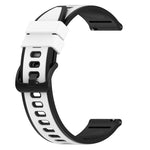 22mm Two-Color Silicone Watch Band, For Amazfit 3, For Amazfit GTR 47mm