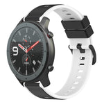 22mm Two-Color Silicone Watch Band, For Amazfit 3, For Amazfit GTR 47mm