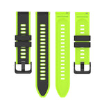 22mm Two-Color Silicone Watch Band, For Xiaomi MI Watch Color