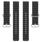 Ocean Style Solid Color Silicone Watch Band, For Amazfit GTR 4 22mm, For Amazfit GTS 4 Mini 20mm