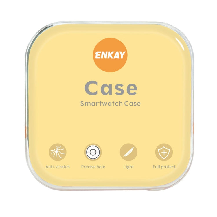 For Amazfit GTR 4 ENKAY Hat-Prince Electroplated TPU Case with Screen Film