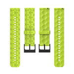 22mm Football Pattern Solid Color Silicone Watch Band, For Samsung Galaxy Watch3 45mm, For Samsung Galaxy Watch 46mm, For Samsung Gear S3 Classic, For Samsung Gear S3 Frontier