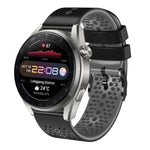 22mm Perforated Two-Color Silicone Watch Band, For Huawei Watch 3 Pro New