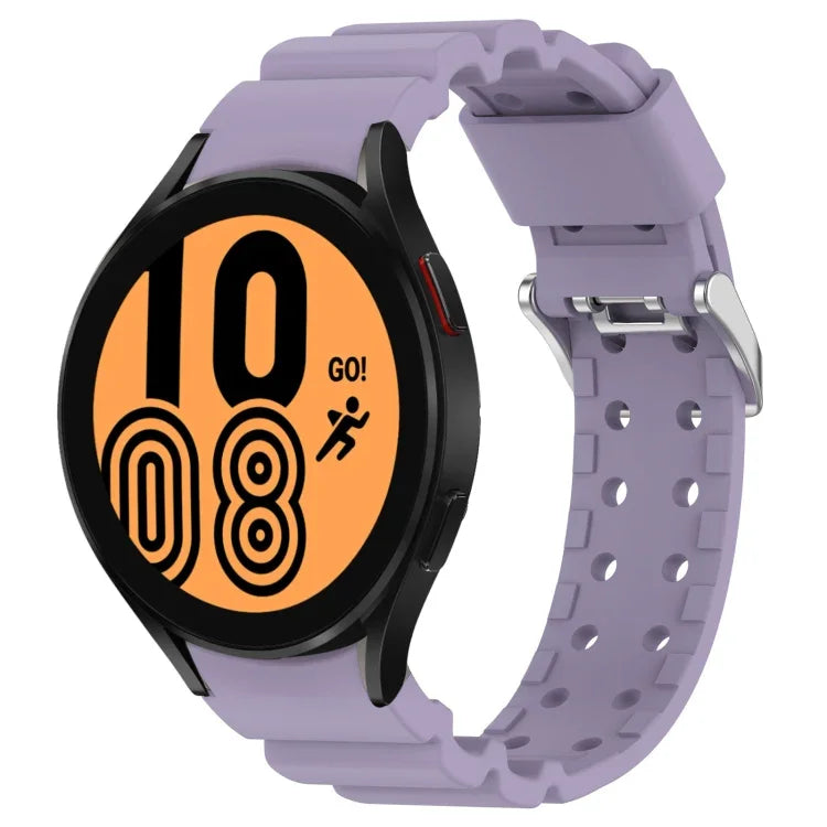 Armor Pure Color Silicone Watch Band, For Samsung Galaxy Watch5 44mm, For Samsung Galaxy Watch5 40mm, For Samsung Galaxy Watch5 Pro 45mm, For Samsung Galaxy Watch4 44mm, For Samsung Galaxy Watch4 40mm, For Samsung  Galaxy Watch4 Classic 42mm           ...