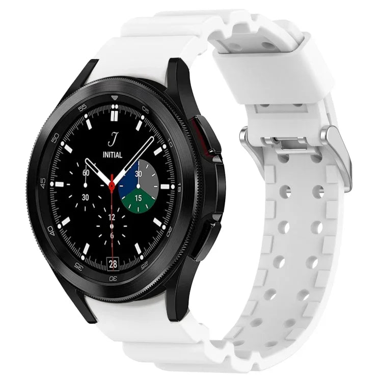 Armor Pure Color Silicone Watch Band, For Samsung Galaxy Watch5 44mm, For Samsung Galaxy Watch5 40mm, For Samsung Galaxy Watch5 Pro 45mm, For Samsung Galaxy Watch4 44mm, For Samsung Galaxy Watch4 40mm, For Samsung  Galaxy Watch4 Classic 42mm           ...