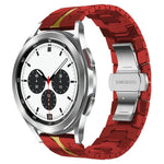 Armor Stainless Steel Metal Watch Band, For Samsung Galaxy watch 42mm, For Samsung Galaxy Watch3 41mm, For Samsung Galaxy Gear Sport, For Samsung Galaxy Watch Active, For Samsung Galaxy Watch5 / Watch5 Pro, For Samsung Galaxy Watch4 / Watch4 Classic