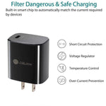 PD11 Single PD3.0 USB-C / Type-C 20W Fast Charger with 1m Type-C to Type-C Data Cable, US Plug, US Plug + Type-C to Type-C Cable