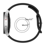 22mm Butterfly Buckle Two-Color Silicone Watch Band, For Samsung Galaxy Watch3 45mm, For Samsung Galaxy Watch 46mm, For Samsung Gear S3 Classic, For Samsung Gear S3 Frontier