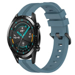 22mm Concave Striped Slicone Watch Band, For Huawei Watch GT 2E, For Huawei GT2 46mm, For Honor Watch GS 3, For Honor Watch GS Pro