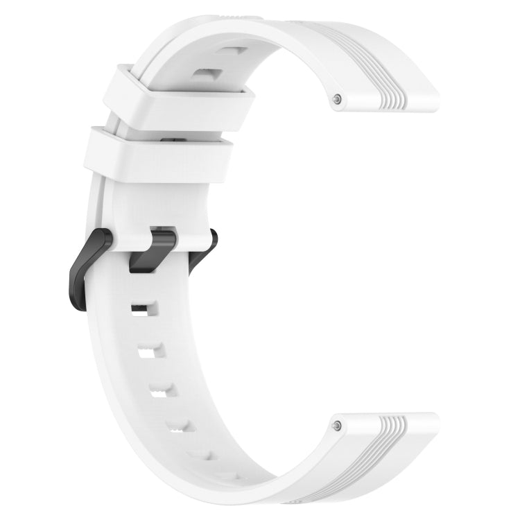 20mm Concave Striped Slicone Watch Band, For Honor Watch ES, For Honor MagicWatch2 42mm