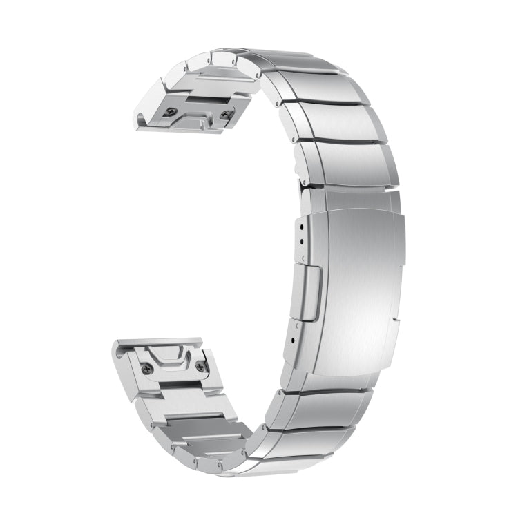 22mm Tortoise Shell Stainless Steel Watch Band, For Garmin Fenix 7, For Garmin Fenix 7 Solar, For Garmin Fenix 7 Sapphire Solar, For Garmin EPIX Gen 2, For Garmin Approach S62, For Garmin Fenix 6 GPS, For Garmin Fenix 6 Pro GPS                         ...