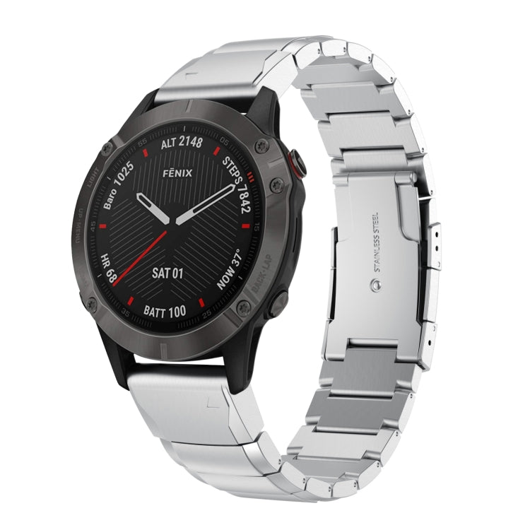 22mm Tortoise Shell Stainless Steel Watch Band, For Garmin Fenix 7, For Garmin Fenix 7 Solar, For Garmin Fenix 7 Sapphire Solar, For Garmin EPIX Gen 2, For Garmin Approach S62, For Garmin Fenix 6 GPS, For Garmin Fenix 6 Pro GPS                         ...