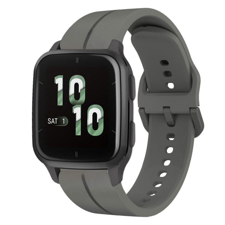 20mm Loop Silicone Watch Band, For Garminmove Style, For Garmin Forerunner 645 Music, For Garmin Forerunner Sq2, For Garmin Forerunner Sq2 Music