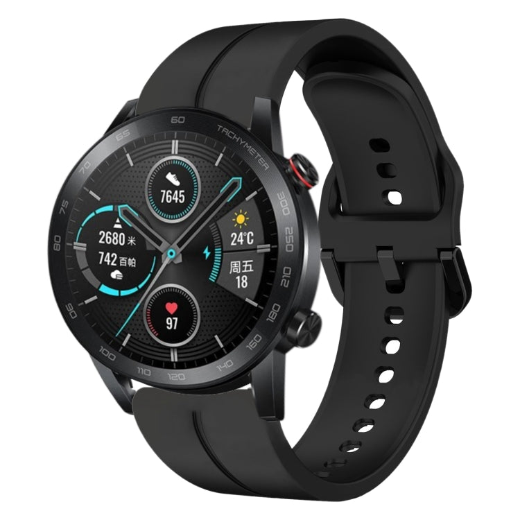 22mm Loop Silicone Watch Band, For Honor Watch GS Pro, For Honor Magic Watch 2 46mm, For Honor Watch Dream
