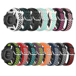 22mm Perforated Breathable Sports Silicone Watch Band, For Samsung Galaxy Watch3 45mm, For Samsung Gear S3 Classic, For Samsung Gear S3 Frontier