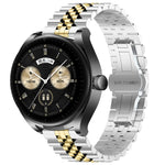 Five Bull Half Round Stainless Steel Watch Band + Strap Removal Tool, For Huawei Watch GT3 SE, For Huawei Watch Buds, For Huawei Watch3 Pro New, For Huawei Watch GT3 Pro 46mm, For Huawei Watch GT Runner, For Huawei Watch GT3 46mm