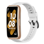 Solid Color Silicone Watch Band, For Huawei Band 7, For Huawei Band 6, For Huawei Band 3