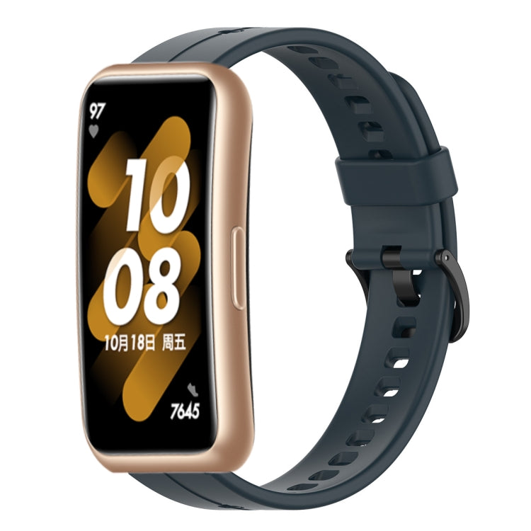 Solid Color Silicone Watch Band, For Huawei Band 7, For Huawei Band 6, For Huawei Band 3