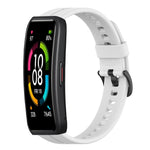 Solid Color Silicone Watch Band, For Huawei Band 7, For Huawei Band 6, For Huawei Band 3
