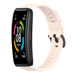 Solid Color Silicone Watch Band, For Huawei Band 7, For Huawei Band 6, For Huawei Band 3