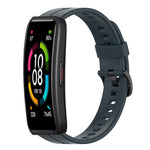 Solid Color Silicone Watch Band, For Huawei Band 7, For Huawei Band 6, For Huawei Band 3
