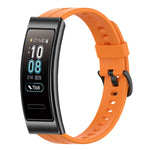 Solid Color Silicone Watch Band, For Huawei Band 7, For Huawei Band 6, For Huawei Band 3