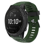 26mm Camouflage Printed Silicone Watch Band, For Garmin Instinct 2X Solar, For Garmin D2 Delta PX, For Garmin Tactix 7 Pro, For Garmin Tactix 7, For Garmin Fenix 7X, For Garmin Fenix 7X Solar, For Garmin Tactix Delta, For Garmin Enduro 2