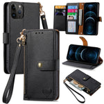 Love Zipper Lanyard Leather Phone Case, For iPhone 14 Pro Max, For iPhone 7 / 8 / SE 2022, For iPhone 13 Pro Max, For iPhone 13 Pro, For iPhone 13, For iPhone 12 / 12 Pro, For iPhone 12 Pro Max, For iPhone 11 Pro Max